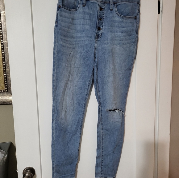 Madewell Women Jean, High Waisted, road tripper, Size 31x29 - Picture 2 of 6